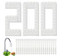 Sac filtrant en coton de robinet 200 Manchons Universels Haute Densité