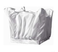 Sac filtrant fin réutilisable pour nettoyeur de piscine Aquabot modèles 8111 et 8101 Maille de coton améliorée pour la capture des débris de saleté Blanc Pièce de rechange