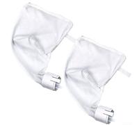 Sac Filtre for Polaris 360 380 Lot de 2 Sacs Filtrants Réutilisables pour Robot Piscine avec Fermeture Éclair Sac Collecteur Débris Feuilles Saletés Accessoire Nettoyeur Piscine