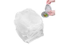Sac Filtre pour Évier de Cuisine | Lot de 100 Filets Élastiques Anti-Bouchage | Protection de Bonde d'Évier - pour Déchets Alimentaires et Résidus de Cuisine et Salle de Bain