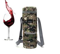 Sac fourre-tout à vin,sac isotherme à vin | Porte-boisson isotherme avec | poignée pour à - Fourre-tout de Camping Portable, sac de transport d'alcool pliable pour la randonnée, le Camping ou l