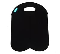 Sac fourre-tout de vin, Ofeily en néoprène refroidisseur à vin Sac fourre-tout/bière/canettes/champagne/eau ou sac de bouteille de boisson 2-Bottle noir
