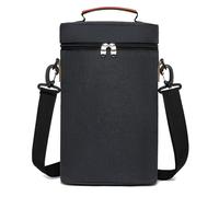 Sac fourre-tout pour bouteille de vin, sac isotherme pour vin,Sac isotherme 2 bouteilles fourre-tout isolé | Mallette de transport étanche portable avec poignée porte-vin étanche pour hommes et fe