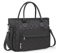 Sac isotherme pour femmes, avec bandoulière réglable et porte-bouteille, couleur noire, taille M