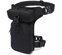 Sac Jambe Homme en Toile, Sac à Outils,Tactique électrotechnique Porte-Outil Sacoche Cuisse Sac Ceinture Banana pour Bricolage éle