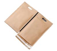 sac kraft 50 Sacs Express En Papier Kraft | Sacs fourre-tout, sacs d'emballage for magasin de vêtements, sacs imperméables(25x34cm)