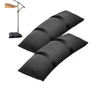 Sac lesté pour porte-parapluie | Sac de sable amovible et rempli | Sac de sable robuste pour meubles d'extérieur, pour trépied extérieur, terrasse, base parapluie, camping, pêche, chaise de