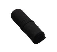 Sac Organiseur pour Crayons Artistiques Trousse à Crayons en Tissu Noir 12/24/36/48/72 Trous, Sac de Rangement for Papeterie, pinceaux cosmétiques(24 Holes)