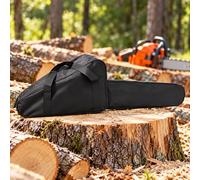 Sac Oxford tronçonneuse 16-18 pouces, pour BoschAKE40-19Pro | Sac Oxford robuste avec zip sécurisé et poignées, pratique pour ranger, transporter et organiser proprement la tronçonneuse.