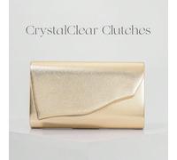 Sac pochette enveloppe décoré de fil de fer simple, mode femme. Sac de soirée en PU convenant pour mariage, événements formels, fête. Sac à chaîne d'épaule et sac bandoulière haut de gamme UnicolorePo