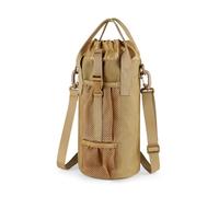 Sac Porte Bouteille Tactique, Housse Hydratation Molle, pour Excursion | Sangle Réglable, Système Molle, Tissu Oxford Résistant, Accès Rapide, Housse de Protection pour Bouteille