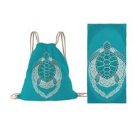 Sac porte-serviettes - 80 x 160 cm, enveloppe absorbante deux en , sac à dos pour serviettes de plage, couverture légère pour la gestion de l'humidité, activités de loisirs en plein air pour les