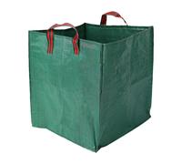 Sac poubelle de jardin carré robuste, sac tissé en PP, réutilisable, grande rue, pelouse, piscine, déchets de feuilles, sac de Compost, seau 270L