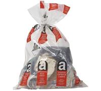 Sac pour amiante et amiante en plastique 120 x 80 cm 100 μ avec logo et 5 langues