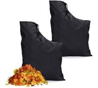 Sac pour aspirateur souffleur - PZCC - 2 pièces - Universel - 60x44 cm - Noir - Tissu Oxford - Résistant à l'eau