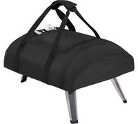 Sac pour four à pizza Ooni Koda 16, 600D, sac à dos imperméable en tissu Oxford, sac à dos pour four à pizza avec nouveau rabat supérieur à fermeture éclair, accessoires pour four à pizza - Noir (66 x