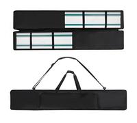Sac professionnel pour rails de guidage, 155 cm, sac de rail de guidage pour jusqu'à 2 rails, sac à outils Oxford 1680D, compatible avec Bosch, Makita et Festool