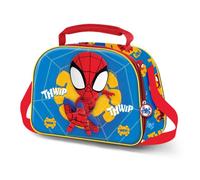 Sac Repas 3D - Spiderman Web Out - Bleu - Taille Unique