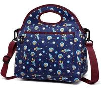 Sac-repas « Dino » indépendant - Boîte à repas pour garçon avec compartiment de rangement - bandoulière réglable - boîte à repas adaptée aux enfants avec beaucoup d'espace