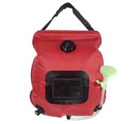 Sac Réservoir d'eau Solaire Solaire , Rouge , Size to 9 | Compacte, Équipement, pour Camping, Randonnée, Randonneurs