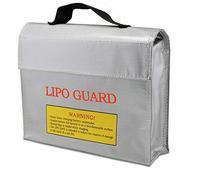 Sac Sécurité de Batterie Lipo, Lipo Sacoche de Protection, Chargement des Piles Sacs, Rangement Ignifuges Sac, pour Une Charge Sûre, Emportez Une Batterie au Lithium