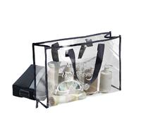 Sac Transparent, Sac De Plage Fourre-Tout À Lessive Pratique | Transparent, Transport en PVC, Linge Pratique, Grand Transparen