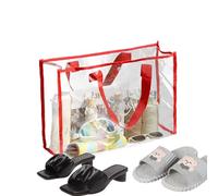 Sac Transparent, Sac De Plage Fourre-Tout À Lessive Pratique | Transparent, Transport en PVC, Linge Pratique, Grand Transparen