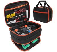 Sac universel pour multimètre, 26,7 x 20,3 x 12 cm, avec plusieurs poches et cordons élastiques, étanche et indéchirable, pour outils, ampèremètre, multimètre