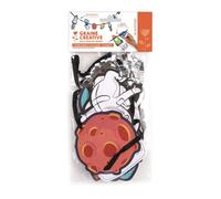 Sachet 1 Guirlande Cosmos 2m - Recto Decoré/Verso A Colorier