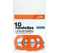 Sachet 10 rondelles universelles 70 mm - Super