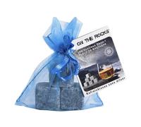 Sachet 3 pierres à whisky granit bleu de bretagne