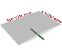 Sachet à fermeture coulissante Dimensions 170x120mm Épaisseur 60µ PE transparent