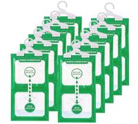 Sachet Anti Humidité 10x230g - Absorbeur Placard, Cave & Salle de Bain | Sachet deshumidificateur, granulés de chlorure de calcium, pour placard, cave & salle de bain, sans électricité, lot de 10