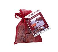 Sachet coton naturel 6 pierres à vin granit rose