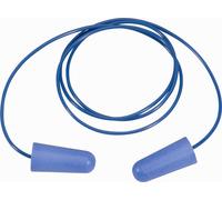 SACHET DE 10 PAIRES DE BOUCHONS D'OREILLE DELTA PLUS DETECTABLES EN POLYURETHANE SNR36DB - CONICDE010BL