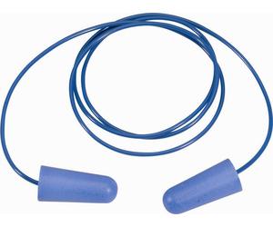 SACHET DE 10 PAIRES DE BOUCHONS D'OREILLE DELTA PLUS DETECTABLES EN POLYURETHANE SNR36DB - CONICDE010BL