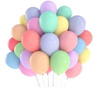 Sachet de 100 Ballons Multicolores - Dimensions : 20 x 20 cm