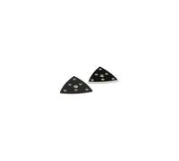 Sachet de 2 plateaux de ponçage dur pour ponceuse triangulaire DX93/RO90 - FESTOOL - 488716