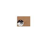 Sachet de 5 enveloppes Pollen 75x100 120g/m2 - Kraft