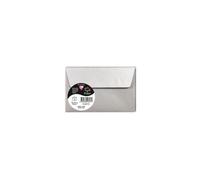 Sachet de 5 enveloppes Pollen 90x140, kraft 120g/m2 - Argent