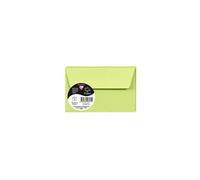 Sachet de 5 enveloppes Pollen 90x140, kraft 120g/m2 - Vert bourgeon
