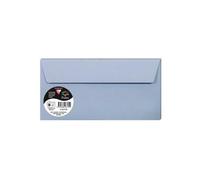 Sachet de 5 enveloppes Pollen DL 110x220 120g/m2 - Bleu lavande