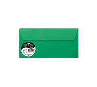 Sachet de 5 enveloppes Pollen DL 110x220 120g/m2 - Vert sapin