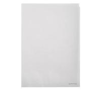 Sachet de 50 pochettes coin papier 110g/m2 - A4 - Transparent blanc