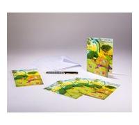 Sachet de 6 cartes doubles d'invitation d'anniversaire enfant et 6 enveloppes G
