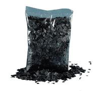 Sachet De Confettis Noir 200g Taille Unique Noir