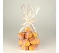 10 SACHETS CONFISERIES 27X18X7CM Transparent