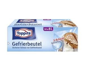 Sachet de congélation, 10 x 8 litres, 340 x 500 mm