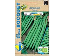 Sachet de graines de Haricot Nain Talisman- Bio- Certifié ECOCERT FR-BIO-01-60g - Les Graines Bocquet