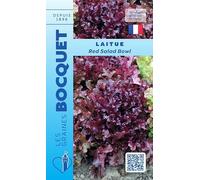 Sachet de graines de Laitue à couper Red Salad bowl rouge - 4 g - légume feuille - LES GRAINES BOCQUET